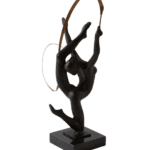 Ribbon Dancer Sculpture - Luxury Furniture Mercato Interiors