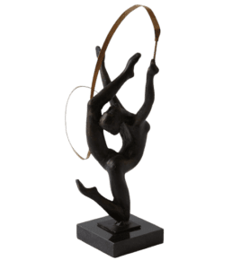 Ribbon Dancer Sculpture - Luxury Furniture Mercato Interiors