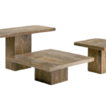 Roma Smooth Cocktail & End Tables - Luxury Furniture Mercato Interiors