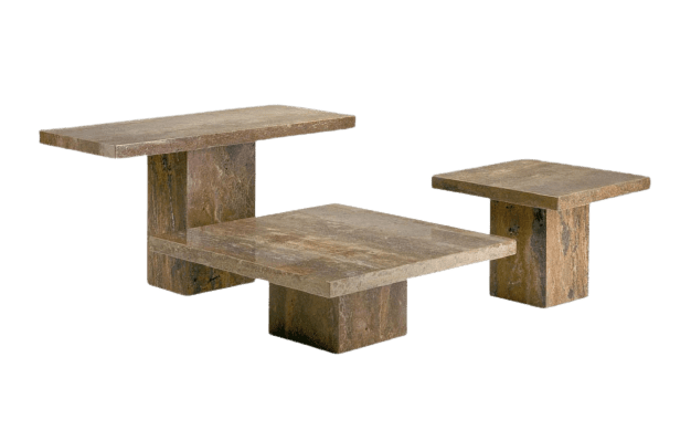 Roma Smooth Cocktail & End Tables - Luxury Furniture Mercato Interiors
