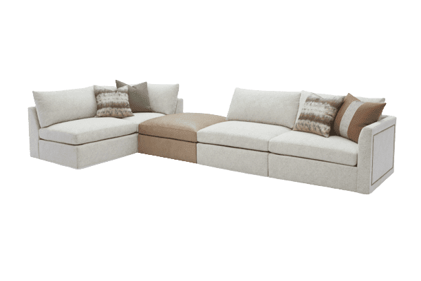 Zoe Sectional - Luxury Furniture Mercato Interiors