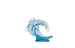 Spring Water Champagne Sculpture - Luxury Furniture Mercato Interiors