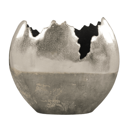 Metal Flower Pot - Luxury Furniture Mercato Interiors