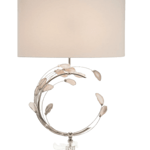 Swirling Agates in Silver Table Lamp - Luxury Furniture Mercato Interiors