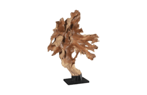 Teak_Wood_Sculpture_on_Base-removebg-preview - Luxury Furniture Mercato Interiors