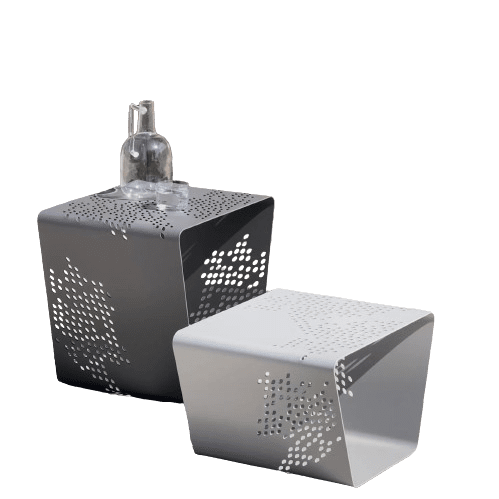 Bontempi Pattern Outdoor End Tables - Luxury Furniture Mercato Interiors