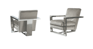 Thayer coggin cool roger lounge chair - Luxury Furniture Mercato Interiors