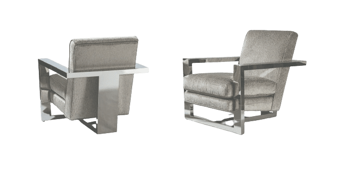 Thayer coggin cool roger lounge chair - Luxury Furniture Mercato Interiors