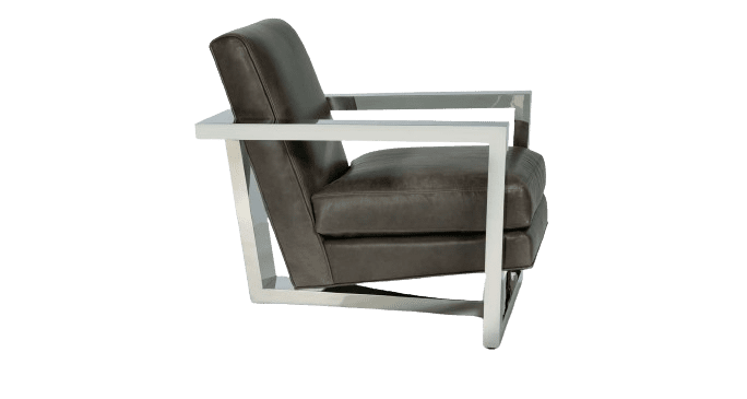 Thayer coggin cool roger lounge chair - Luxury Furniture Mercato Interiors