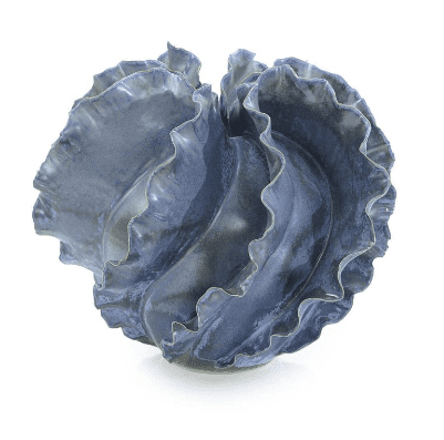 small blue flirren vase - Luxury Furniture Mercato Interiors