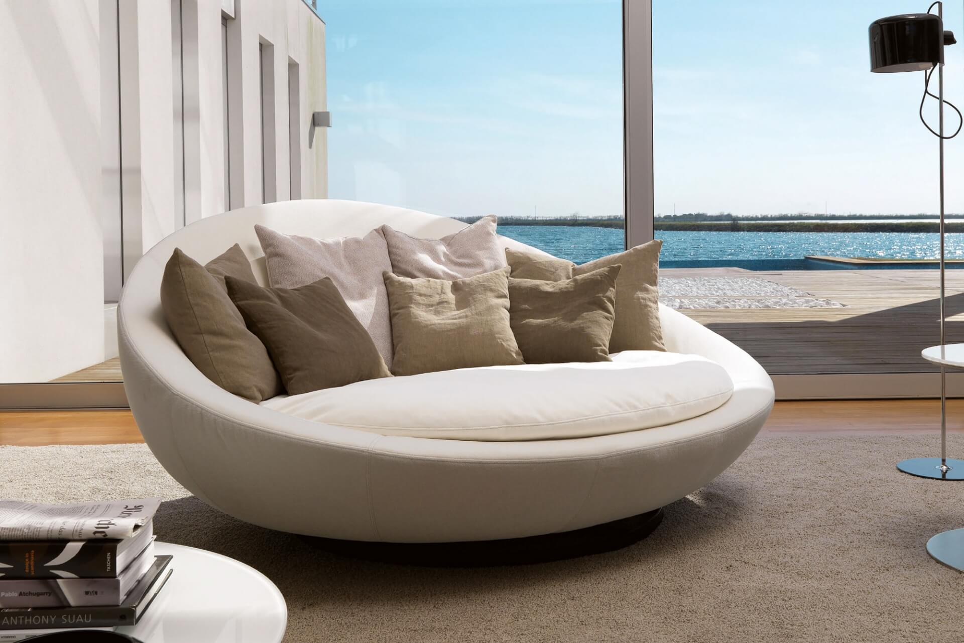 Desiree Lacoon Island Sofa - Luxury Furniture Mercato Interiors