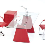 Polflex Pyramid Desk - Luxury Furniture Mercato Interiors
