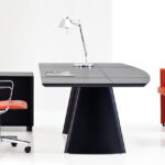 Polflex Pyramid Desk - Luxury Furniture Mercato Interiors