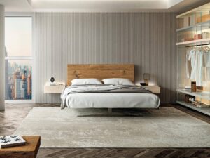 Lago Steel Bed - Luxury Furniture Mercato Interiors