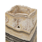 Phillips Collection Onyx Lamp Square Zebra - Luxury Furniture Mercato Interiors
