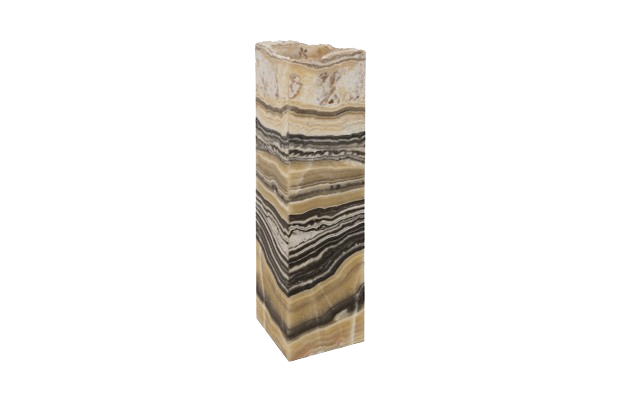 Phillips Collection Onyx Lamp Square Zebra - Luxury Furniture Mercato Interiors