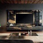wall-unit-with-boiseries-and-tv-unit-or-materia-wall-unit-or-lago - Luxury Furniture Mercato Interiors