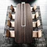Cattelan Italia Skorpio Boat Shape Dining Table