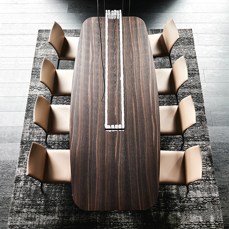 Cattelan Italia Skorpio Boat Shape Dining Table