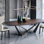 Cattelan Italia Skorpio Boat Shape Dining Table