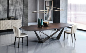 Cattelan Italia Skorpio Boat Shape Dining Table