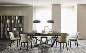 Cattelan Italia Skorpio Boat Shape Dining Table