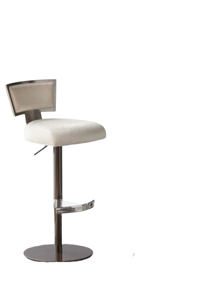 Pharaoh Gas Lift Adjustable Barstool by Elite Modern