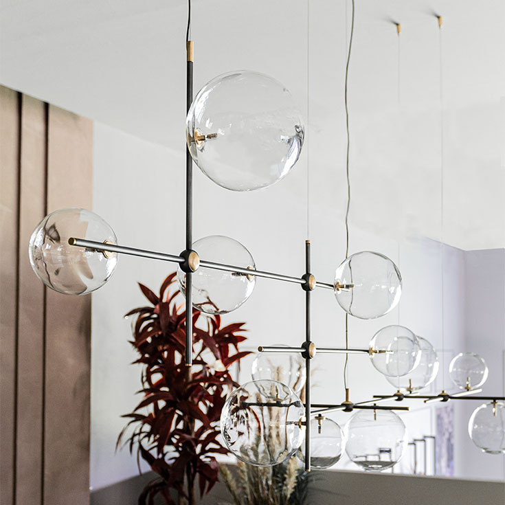 Bloom chandelier cattelan italia